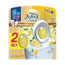 (まとめ) P&GファブリーズW消臭 トイレ用消臭剤 消臭成分最高レベル フレッシュ・シトラス 1パック(2個) 【×2セット】(3)