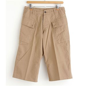 M-44 ヒップピング ポケット クロップド パンツ 30 カーキ ミリタリーウェア ミリタリーパンツ 軍モノ ズボン 軍パン