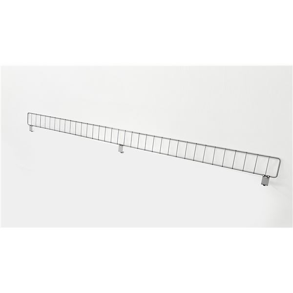 プロフェイス 落下防止ガード 46×180用 1セット スチール クロームメッキ 日本製 スチールラック 棚用 ガード柵 インテリア家具 [2]