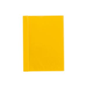 (業務用20セット) プラス クリアファイルスリム 【A4/タテ型】 超薄型 ポケット固定式 FL-190CF イエロー