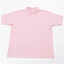 ポロシャツ M ソフトピンク ドライメッシュ アクティブ 半袖 ポロ シャツ トップス ビジネス 通勤 スポーツ 衣類