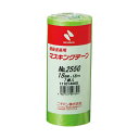 (まとめ) ニチバン建築塗装用マスキングテープ No.255G 18mm×18m 厚み0.089mm 黄緑 255GH-18 1パック(7巻) 【×3セット】(4)