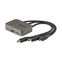 StarTech.com 3in1 HDMIマルチ変換アダプタ 3入力-1出力/4K60Hz ブラック CDPHDMDP2HD1個