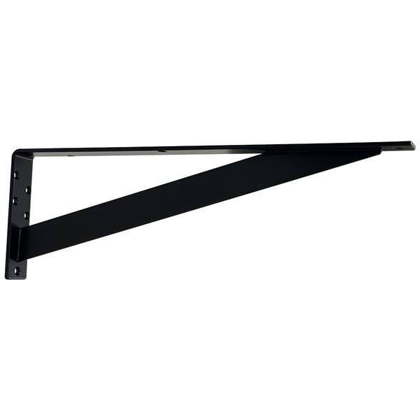 水上 スリムカウンター棚受 450×150×38 ツヤ消しブラック SCT-450BK [2本入]