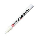 (まとめ) サクラクレパス油性マーカー ソリッドマーカー 細字 しろ SC-S#50 1本 【×10セット】