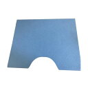 カネモ商事 使い捨てトイレマット約480×600mm 青 1ケース(100枚)(3)