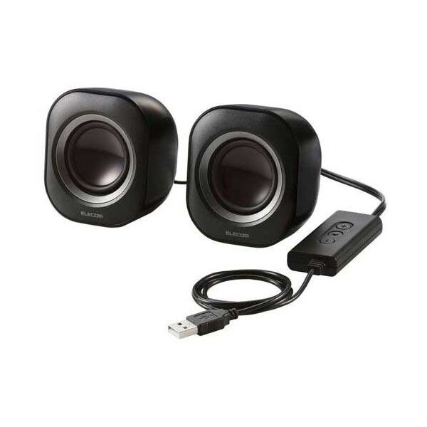 コンパクトスピーカー USB MS-P08USB3BK