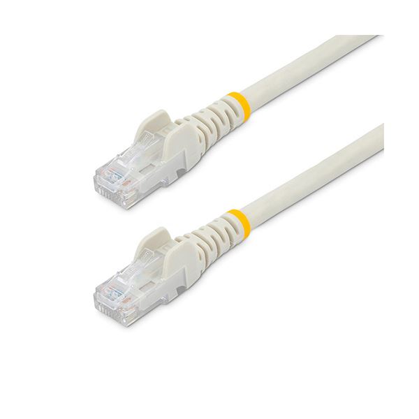 StarTech.com カテゴリ6 LANケーブル RJ45モールドコネクタ 10m ホワイト N6PATC10MWH1本