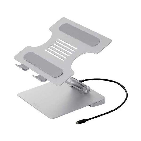 ドッキングステーション付PCスタンド