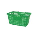 (まとめ)ジョインテックス ショップかご 30L緑 B264J-GR【×20セット】(3)