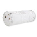 キャットトンネル ホワイト (ペット用品・猫用)(4)