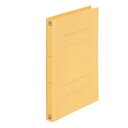 (業務用5セット) プラス フラットファイル/紙バインダー 【A4/2穴 10冊入り】 021NW イエロー(黄)