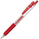 (業務用5セット) ZEBRA ゼブラ ボールペン サラサクリップ 【0.5mm/赤】 10本入り ゲルインク ノック式 JJ15-R
