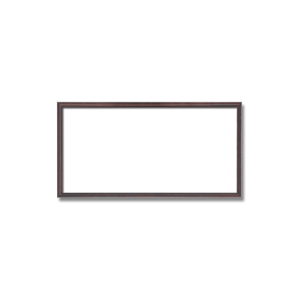 〔 長方形額 〕 木製額 カラー長方形額 400×250mm ブラウン 縦横兼用額 カラー4色展開 額 額縁 フレーム