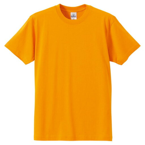 〔5枚セット〕 Tシャツ XSサイズ ゴールド 綿100% 耐久性 半袖 tシャツ ティーシャツ ティシャツ トップス 衣類
