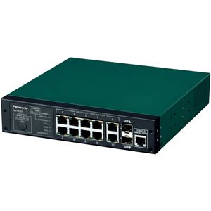 パナソニックESネットワークス 10ポート L2スイッチングハブ GA-MS8T PN26084