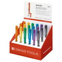 PB SWISS TOOLS 168-00POSCOL レインボー 差替ドライバディスプレイ セット 工具 ツール DIY 作業工具 道具 ドライバー