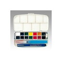 (まとめ) 呉竹 呉竹フィス透明水彩セット KG301-1 1個入 【×2セット】