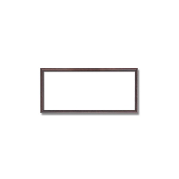 〔 長方形額 〕 木製額 カラー長方形額 300×150mm ブラウン 縦横兼用額 カラー4色展開 額 額縁 フレーム