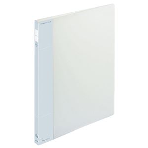 (まとめ) コクヨ ポップリングファイル(スリム) A4タテ 2穴 100枚収容 背幅21mm 透明 フ-PS410T 1冊 【×10セット】