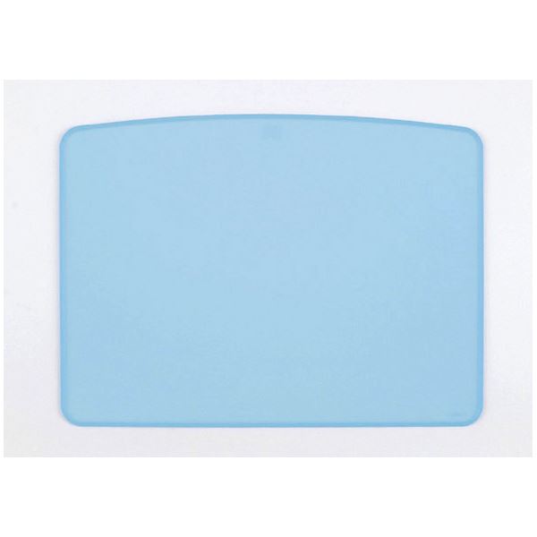 (まとめ)台和 食事用具 ノンスリップマット ブルー HS-N19【×5セット】