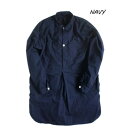 スウェーデン軍 プルオーバー スリーピングシャツ 40 メンズフリー相当 ネイビー 後染め レプリカ 綿100% ミリタリーウェア