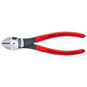 KNIPEX(クニペックス)7401-180 強力型斜ニッパー(硬線用) (SB)