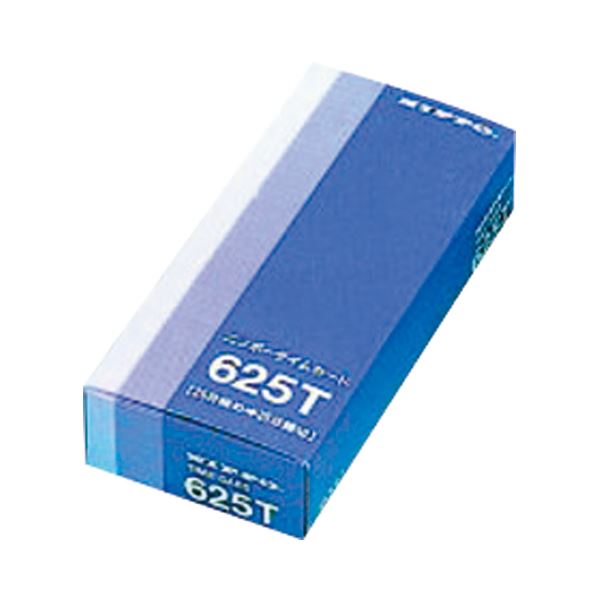 (まとめ) ニッポー 標準タイムカード 25日締 625T 1パック(100枚) 【×3セット】