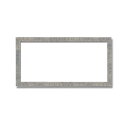 〔 長方形額 〕 木製額 金 銀 長方形額 500×250mm 銀柄紋 縦横兼用額 前面アクリル仕様 額 額縁 フレーム