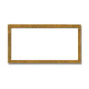 〔 長方形額 〕 木製額 金 銀 長方形額 600×300mm 金柄紋 縦横兼用額 前面アクリル仕様 額 額縁 フレーム