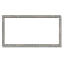 〔 長方形額 〕 木製額 金 銀 長方形額 700×350mm 銀柄紋 縦横兼用額 前面アクリル仕様 額 額縁 フレーム