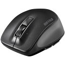 バッファロー Bluetooth BlueLED プレミアムフィットマウス Mサイズ ブラック BSMBB500MBK(2)