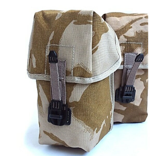 イギリス軍 放出 ユーティリティーポーチ デザート DPM 英軍 未使用 デッドストック ミリタリーバッグ ..