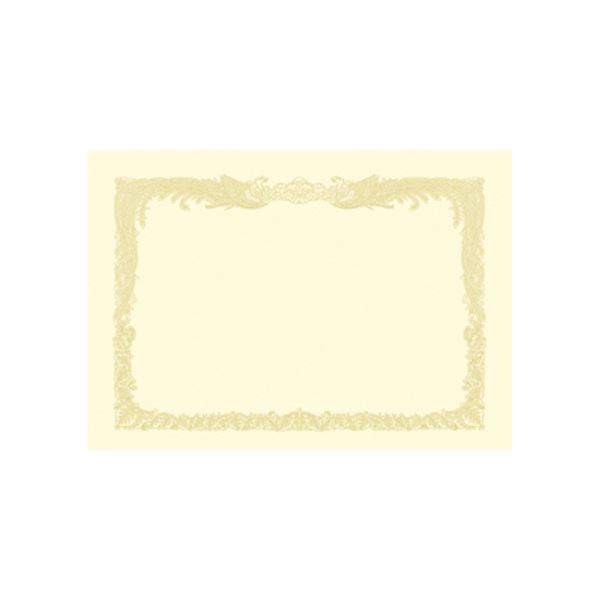 （まとめ） OA賞状用紙 クリーム賞