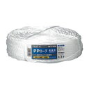 (まとめ) ホリアキ ビニール紐 ハートインPPロープ HIPPR-100200W 1巻入 【×2セット】