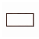 〔 長方形額 〕 木製額 黒茶色長方形額 450×200mm シタン色 縦横兼用額 前面アクリル仕様 額 額縁 フレーム