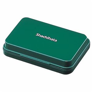 (まとめ) シヤチハタ スタンプ台 小形 緑 HGN-1-G 1個 【×10セット】