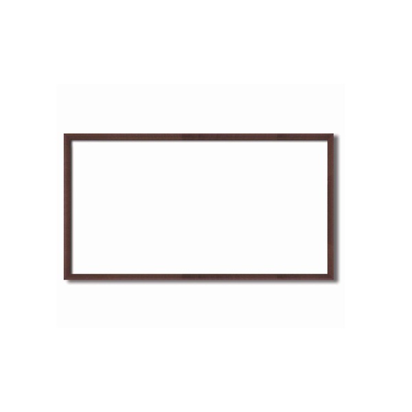 〔 長方形額 〕 木製額 黒茶色長方形額 600×300mm シタン色 縦横兼用額 前面アクリル仕様 額 額縁 フレーム