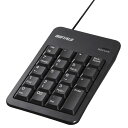 バッファロー 有線テンキーボード Tabキー付き ブラック BSTK100BK(2)
