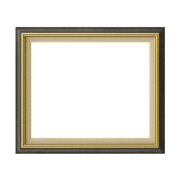 日本製 油絵額縁 フレーム F20号 グリーン 壁掛けひも アクリル 8116 油額 油絵額 額 額縁