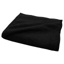 フェイスタオル/洗顔タオル 【約36cm×110cm 24枚組 界切付総パイル 400匁】 綿100% 黒タオル 〔美容院 整骨院〕
