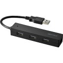 バッファロー USB2.0ハブ 4ポートタイプ 簡易パッケージモデル ブラック BSH4U25BKZ(2)
