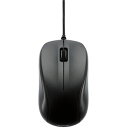 (まとめ) エレコム USB光学式マウス 3ボタン RoHS指令準拠 Mサイズ ブラック M-K6URBK/RS 1個 【×5セット】