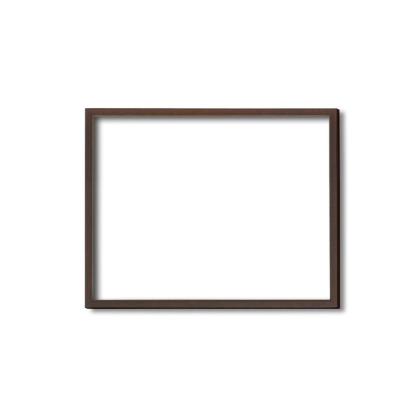 デッサン額縁 額 フレーム 〔 大衣サイズ 509×394mm 〕 ブラウン 壁掛けひも付き 化粧箱入り 5767