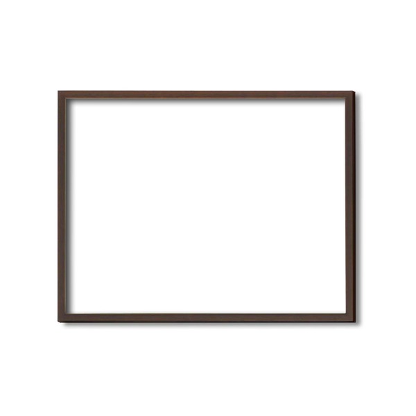 デッサン額縁 額 フレーム 〔 半切サイズ 545×424mm 〕 ブラウン 壁掛けひも付き 化粧箱入り 5767