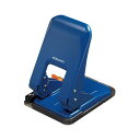 (まとめ) コクヨ 2穴パンチ ラクアケ 52枚穿孔 中型 PN-G52B 1台 【×4セット】