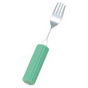 (まとめ)フセ企画 食事用具 オールステンレスハンドル・シリコンスポンジ付(2)フォーク大 5247 N-2/SS-28【×3セット】