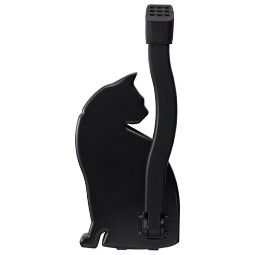 ドアストッパー 約縦6.3×横10.2×高さ23.2cm 猫 ねこ ブラック マグネットタイプ 日本製 玄関ドア エントランス 入口 ドアストッパー 約縦6.3×横10.2×高さ23.2cm 猫 ねこ ブラック マグネットタイプ 日本製 玄関ドア エントランス 入口