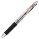 (まとめ) TANOSEE 油性2色ボールペン 0.7mm (軸色 クリア) 1本 【×30セット】