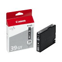 (まとめ) キヤノン Canon インクタンク PGI-39GY グレー 4859B001 1個 【×3セット】(2)